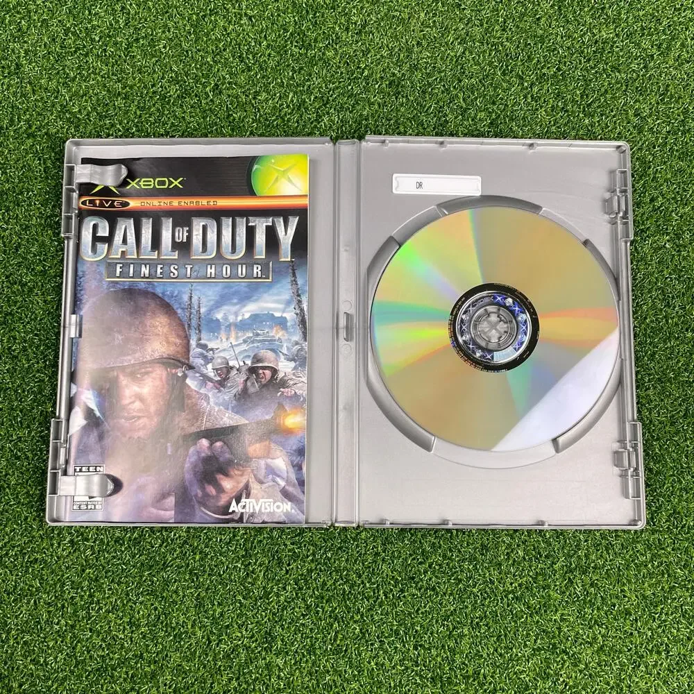 Call of Duty: Finest Hour (Microsoft Xbox, 2004) CIB Tested Working